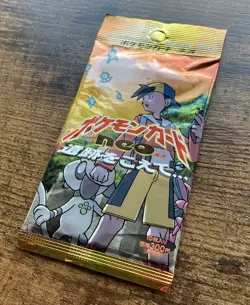 Pokemon Neo Discovery Crossing The Ruins Japanese Booster Pack Sealed - Image 3