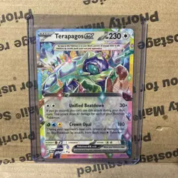 Pokemon Terapagos ex Holo #092/131 SV: Prismatic Evolutions Near Mint or Better - Image 1
