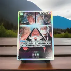 Five Elders OP13-082 SR Super Rare Carrying ONE PIECE Card Game holo foil art NM - Image 1