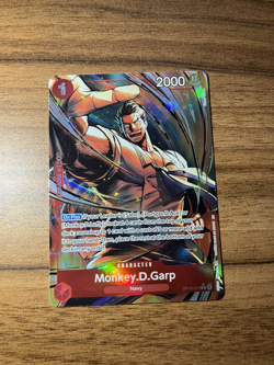 One Piece Tcg Op13-016 Rare Alt Art English Monkey.D.Garp - Image 1