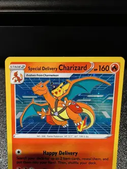 Pokemon Special Delivery Charizard SWSH075 SWSH: Sword & Shield Promo Card - NM - Image 2