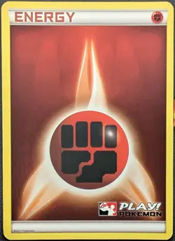 Fighting Energy Play Pokemon League Promo Card 2011 - Image 1