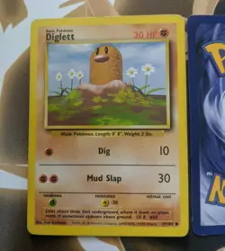 Vintage Pokemon Card Lot - Diglett & Dugtrio Base Set Unlimited - 1999 WOTC - Image 5