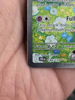 Pokemon TCG Lillie's Clefairy EX Journey Together Sir Card 184/159 NM Condition - Image 3