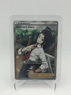 Cheren's Care - 168/172 - Pokemon Brilliant Stars Sword Shield Full Art Card NM - Image 1