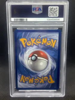 2025 PSA 9 MINT Pokemon TCG Card Team Rocket's Mewtwo ex Destined Rivals 213/182 - Image 2