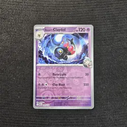 Pokemon TCG Destined Rivals Steven's Claydol Reverse Holo Card 84/182 - Image 1
