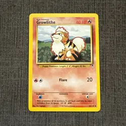 Growlithe - 45/110- Legendary Collection - Uncommon - Pokemon Card - NM - Image 1