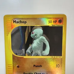 Pokemon TCG Machop Expedition Reverse Holo Card 117/165 - Image 2