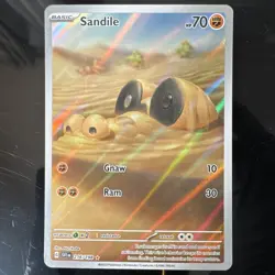 Sandile - 216/198 - Scarlet & Violet Base Set - Pokemon Cards - Image 1