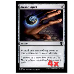 4x Arcane Signet Modern Horizons 3 Commander, Magic MTG NM - Image 1
