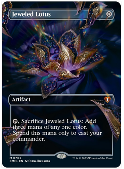 MTG Jeweled Lotus (Borderless) Commander Masters Regular - Image 1