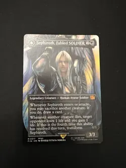 Sephiroth, Fabled SOLDIER (0317) (Borderless) Final Fantasy Regular - Image 1