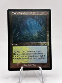 Misty Rainforest 438 Retro Frame Foil Etched Modern Horizons 2 MH2 MTG NM - Image 1