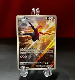 Pokemon TCG Latios Sv08: Surging Sparks 203/191 Illustration Rare Holo - Image 1