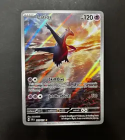 Pokemon TCG Latios Sv08: Surging Sparks 203/191 Illustration Rare Holo - Image 3