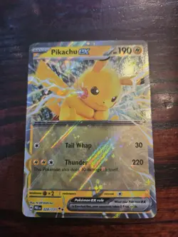Pikachu Ex 028/131 - Double Rare - Prismatic Evolutions - Pokemon TCG - Image 1