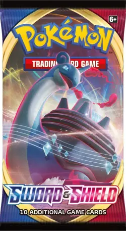 Pokemon TCG Sword and Shield Base Set Booster Pack Random Artwork 1x - Image 1