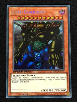 Yugioh Gate Guardian SGX2-END01 1st Secret (LP) - Image 1
