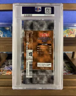 Yu-gi-oh Yu-Gi-Oh Volume 1 Vol.1 1999 Original Factory Sealed Pack PSA 10 - Image 2