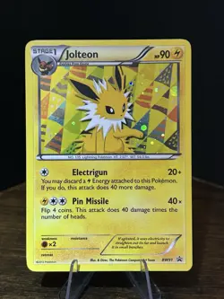 Jolteon BW91 Black Star Promo 2013 Holo Rare Pokemon Card TCG - Image 1