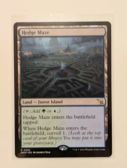 Magic: The Gathering MTG Murders at Karlov Manor #262 Hedge Maze - Image 1
