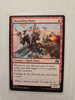 Marauding Mako - Aetherdrift - LP - Uncommon - Creature - Image 1