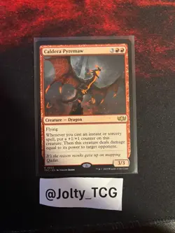 Caldera Pyremaw Commander: Tarkir: Dragonstorm Regular - Image 1