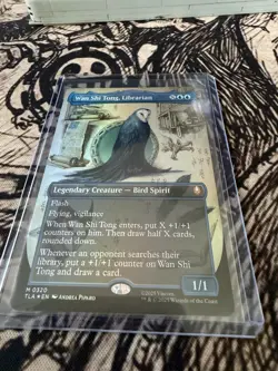 Magic: The Gathering Avatar Wan Sho Tong Librarian (Borderless) 320 Foil - Image 1