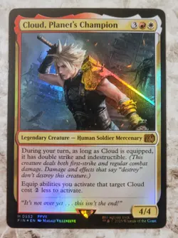 Cloud, Planet's Champion Final Fantasy Foil M 0552 - Image 1