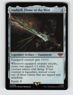 Anduril, Flame of the West*Foil* LTR 236 LP - Image 1