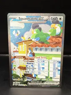 Pokemon Card - Squawkabilly ex Paldea Evolved 264/193 Special Illustration Rare - Image 1