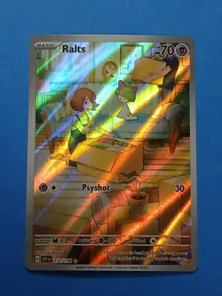 Pokemon Scarlet & Violet Base Ralts 211/198 Illustration Rare - Image 2