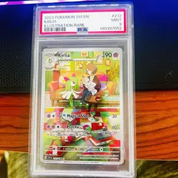 Pokemon TCG Kirlia Scarlet & Violet Base Set Illustration Rare Card 212/198 - Image 1
