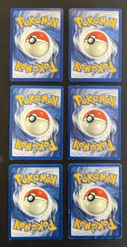 Pokemon Vintage Base Set - Charmander Bulbasaur Squirtle + Evos - Lot of 6 - Image 2