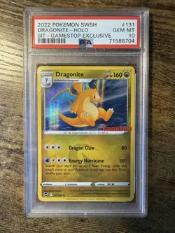 Dragonite 131/195 PSA 10 GameStop Exclusive Stamp Pokemon Slab - Image 1