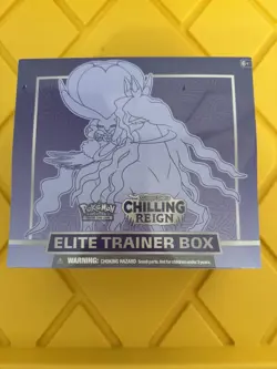 Pokemon TCG Sword & Shield Chilling Reign Elite Trainer Box Sealed New & Sealed 820650808630 - Image 1