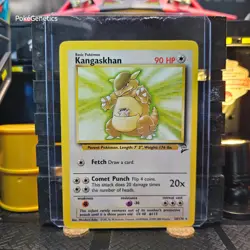 Kangaskhan Base Set 2 Pokemon TCG 26/130 Unlimited Rare - Image 1