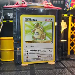 Kangaskhan Base Set 2 Pokemon TCG 26/130 Unlimited Rare - Image 3