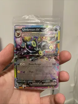 (SEALED) Umbreon ex 060/131 Prismatic Evolutions Stamped Promo Pokemon TCG - Image 1