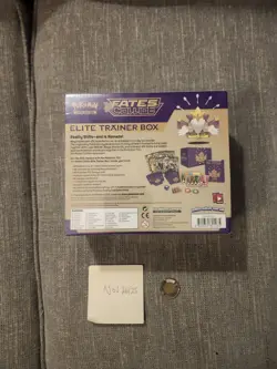 Pokemon TCG Trading Card Game Fates Collide Elite Trainer Factory Sealed Box - Image 2