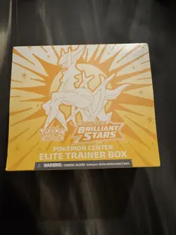Pokemon Sword & Shield Brilliant Stars Pokemon Center Elite Trainer Box 820650850066 - Image 1