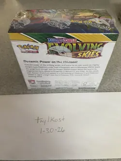 Pokemon Sword & Shield Evolving Skies Booster Box 36 Packs FACTORY - Image 3