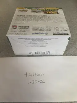 Pokemon Sword & Shield Evolving Skies Booster Box 36 Packs FACTORY - Image 4