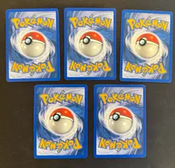 Pokemon Vintage Legendary Collection Common - Lot of 5 - Image 2