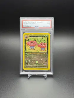 2001 Pokemon Southern Islands Vileplume Reverse Holo Promo #17 Near Mint PSA 7 - Image 1