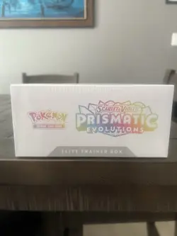 Pokemon Prismatic Evolutions ETB Factory Sealed Brand New Box Ready to Ship - Image 3