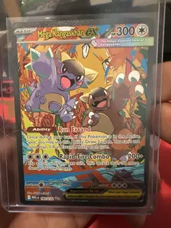 Pokemon TCG Mega Kangaskhan EX Sir 182/132 Near Mint Mega Evolution English - Image 1
