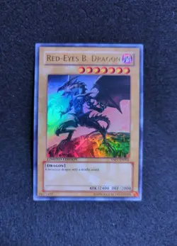 Yu-Gi-Oh Red-Eyes B. Dragon YAP01-EN002 Ultra Rare Limited Edition Mint - Image 1