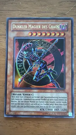 Yu-Gi-Oh! Dunkler Magier des Chaos DR2-DE066 Ultra Rare Deutsch Excellent - Image 1